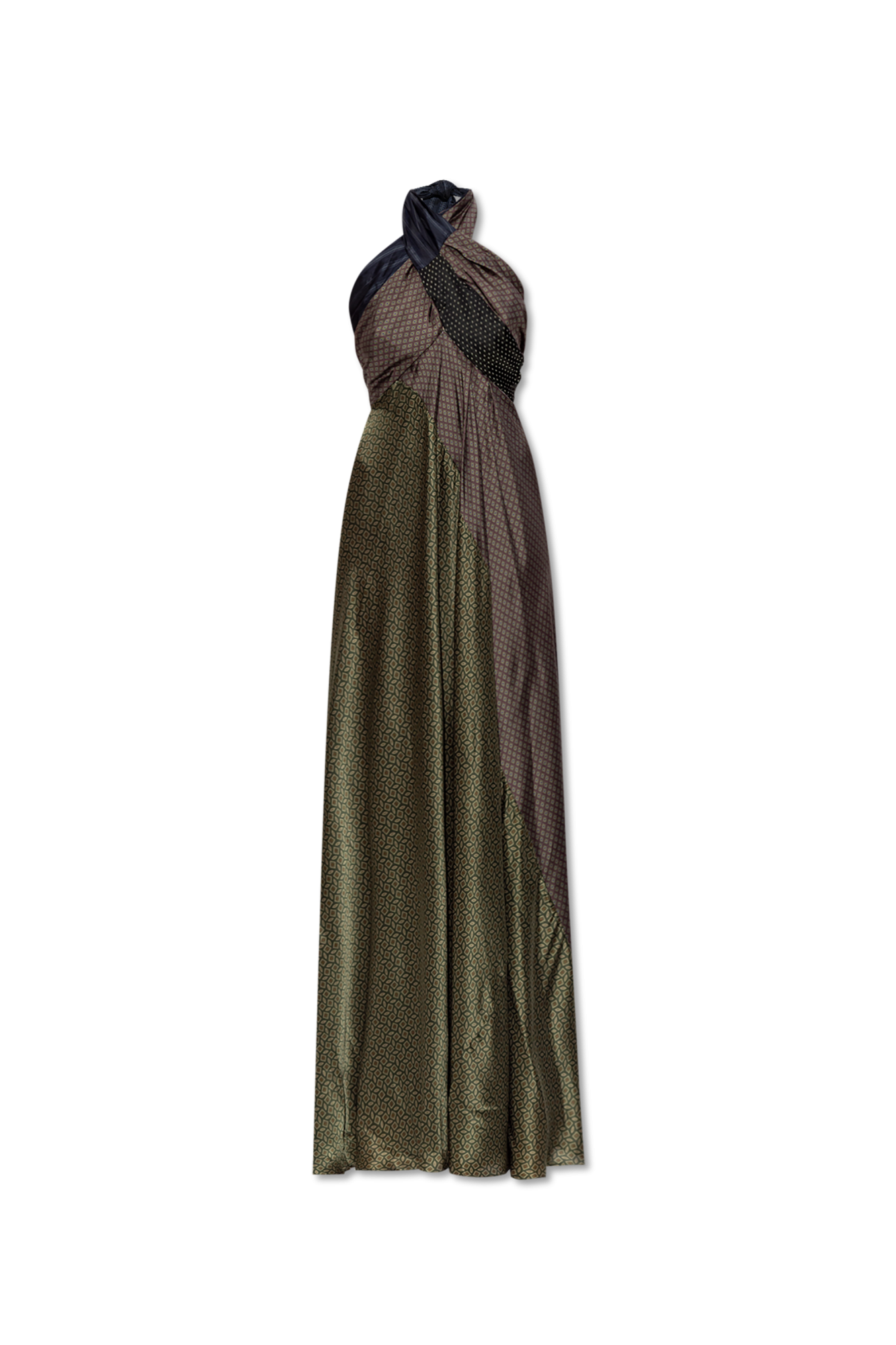 ワンピース DRIES VAN NOTEN Geometric Patterns Dress 0400021268784_ECRU?wid=600&hei